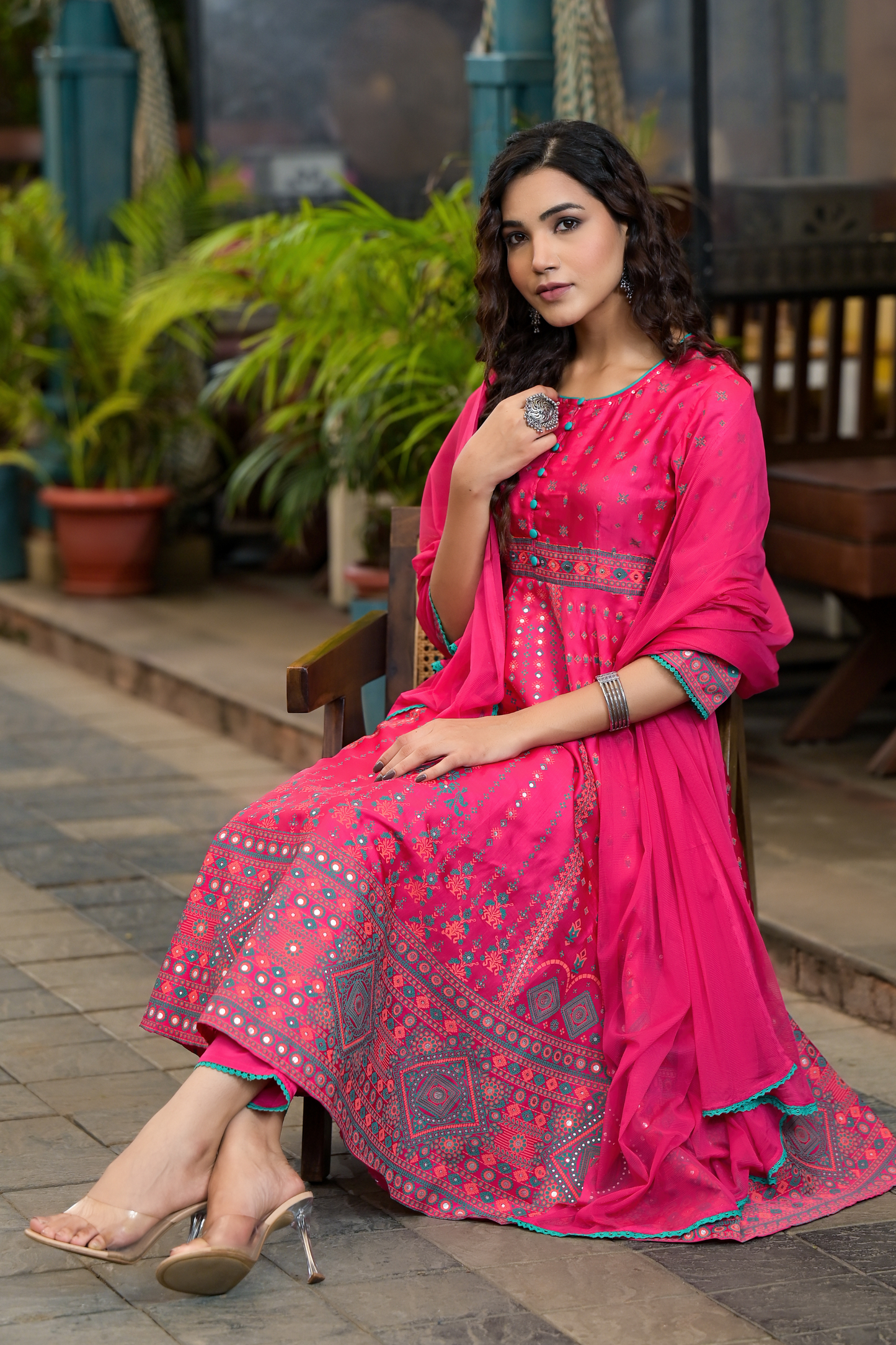 Pink Flair Kurta set